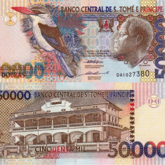 SAO TOME SI PRINCIPE 50.000 dobras 1996 UNC!!!