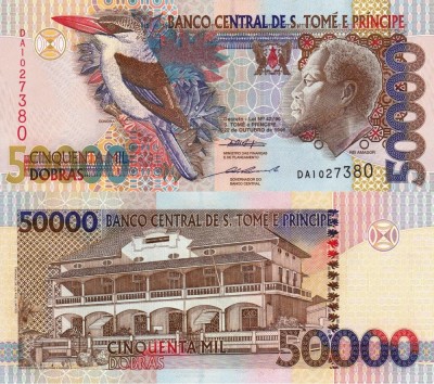 SAO TOME SI PRINCIPE 50.000 dobras 1996 UNC!!! foto