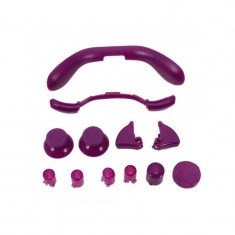 Set 12 accesorii rezerva pentru XBOX 360 Culoare Violet foto