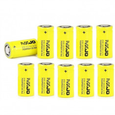 MXJO IMR18350F 700mAh 10.5A Unprotected Set 10 Buca?i, Tip Fara buton foto