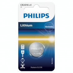 Philips CR2016 3v baterie plata cu litiu Set 1 Bucata foto