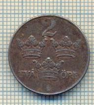 11242 MONEDA -SUEDIA - 2 ORE - ANUL 1949 -STAREA CARE SE VEDE