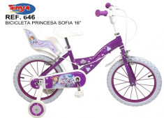 Bicicleta 16&amp;quot; Sofia The First foto