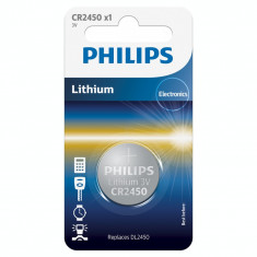 Philips CR2450 3v baterie plata cu litiu Set 10 Buca?i foto