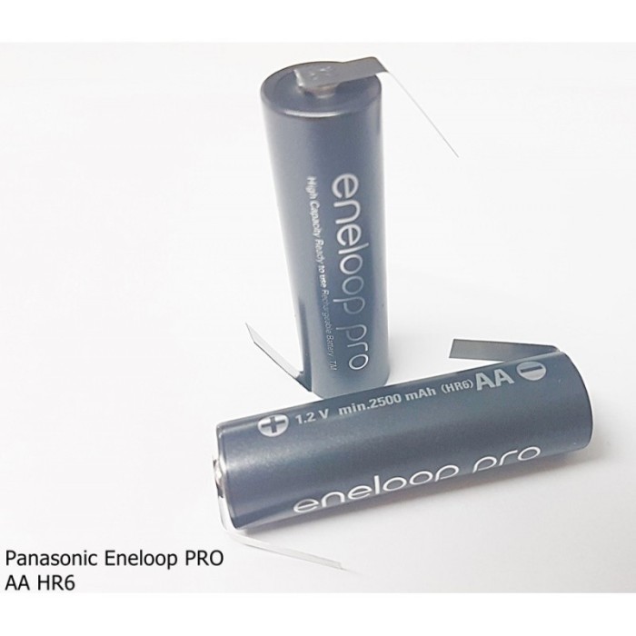 Eneloop PRO AA HR6 Reincarcabile cu Urechi de lipi Set 1 Bucată, Tip Urechi de lipire in Z Eneloop PRO AA HR6 Reincarcabile cu Urechi de lipi Set 1 Bucată, Tip Urechi de lipire in Z