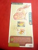 Carton FDC cu Serii Zodii - Anul Iepurelui 1999 Singapore