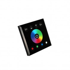 RGBW LED 12V-24V Wall Touch Controller Culoare Negru, IP Value IP20 foto