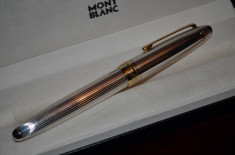 PIX Rollerball MONTBLANC Meisterstuck - LeGrand - ARGINT 925 - Ca NOU ! foto