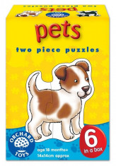 Set 6 Puzzle Animale De Companie (2 Piese) Pets foto