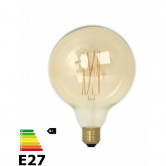 Vintage LED Lamp 240V 4W 320lm E27 GLB125 GOLD 210 Set 1 Bucata foto