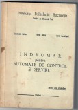 Indrumar pentru automate de control si servire, C. Udrea, Dobos, Panaitopol