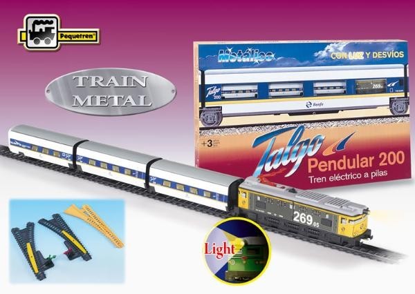 Trenulet Electric Calatori Talgo Pendular 200, Cu Macaz Trenulet Electric Calatori Talgo Pendular 200, Cu Macaz