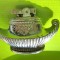 9695- Bricheta amfora MTC model Ronson nefunctionala metal nichel/crom masiv.