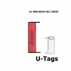 LG IMR18650-HE2 18650 Baterii Reincarcabile Set 1 Bucata, Tip Urechi de lipire in U, Capacitat foto