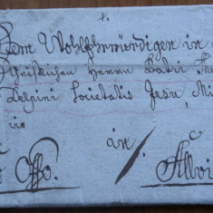Scrisoare cu sigiliu din Transilvania , 1767