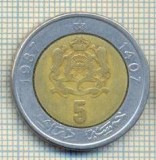 11276 MONEDA - MAROC - 5 DIRHAMS -ANUL 1987 -STAREA CARE SE VEDE, Africa