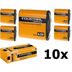 Baterie plata Duracell Industrial 3LR12 4.5V Set 10 Buca?i foto