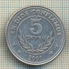 11250 MONEDA - NICARAGUA - 5 CORDOBAS - ANUL 2000 -STAREA CARE SE VEDE