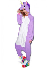 PJM43-10 Pijama intreaga kigurumi, model unicorn foto