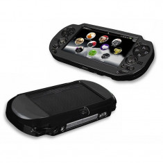 Protective Aluminum Cover Plastic Case for PS Vita Culoare Negru foto