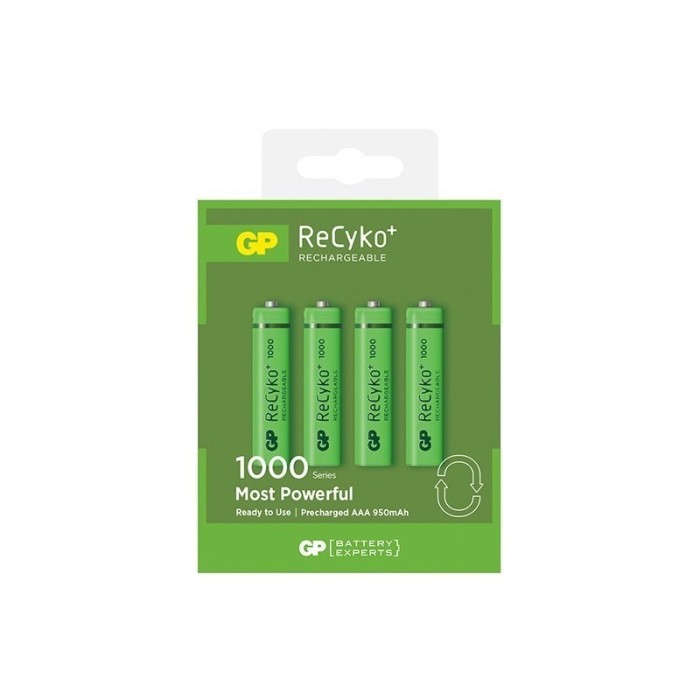 GP R03/AAA GP ReCyko+ 1000 Series 950mAh Reîncărca Set 1x Blister GP R03/AAA GP ReCyko+ 1000 Series 950mAh Reîncărca Set 1x Blister