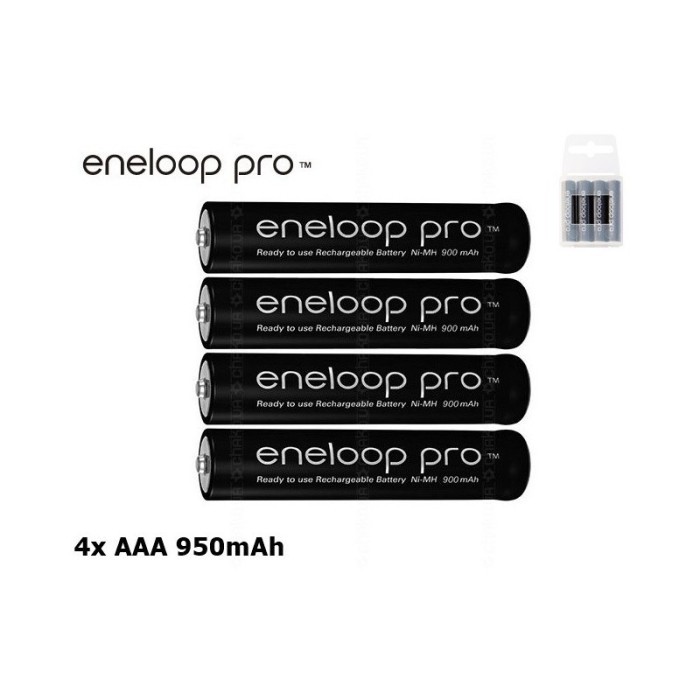 AAA R3 Panasonic Eneloop PRO Rechargeable Battery Conţinutul pachetului 4 Bucăți AAA R3 Panasonic Eneloop PRO Rechargeable Battery Conţinutul pachetului 4 Bucăți