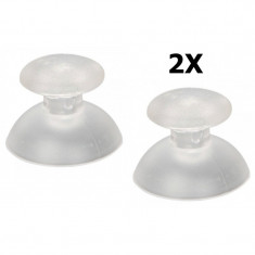 2 x Analog Thumbsticks Cap pentru Controller PS2 P Culoare Transparent foto