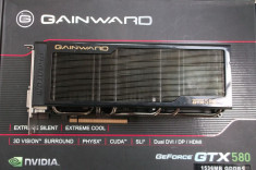 Placa video Gaming Gainward GeForce GTX 580 Phantom 1.53GB GDDR5 384-bit Box foto