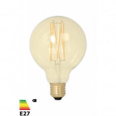 Vintage LED Lamp 240V 4W 320lm E27 GLB95 GOLD 2100 Set 1 Bucata foto