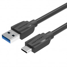 Cablu de date USB 3.0 la USB de tip C - Negru Lungime 1.5 Metri foto