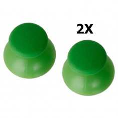 2 x Analog Thumbsticks Cap pentru Controller PS2 P Culoare Verde foto