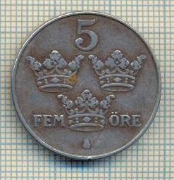 11244 MONEDA -SUEDIA - 5 ORE - ANUL 1949 -STAREA CARE SE VEDE foto