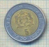 11278 MONEDA - MAROC - 5 DIRHAMS -ANUL 1987 -STAREA CARE SE VEDE, Africa