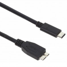 Cablu de date Kit CM3USBDAT USB-C 3.1 M - microUSB 3.1 M 0.9 negru foto