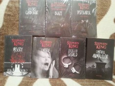CIMITIRUL ANIMALELOR/BLAZE/MISERY/CARRIE/JOCUL LUI GERALD/DOLORES CLAIBORNE/PISTOLARUL-STEPHEN KING