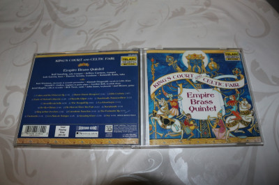 [CDA] King&amp;#039;s Court and Celtic Fair - Empire Brass Quartet - cd audio original foto