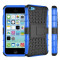 Husa Iphone 5 Iphone 5S Iphone SE Armor KickStand Black Blue