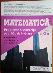 Matematica M2 - Culegere probleme pentru clasa a XI-a - Marius Burtea foto