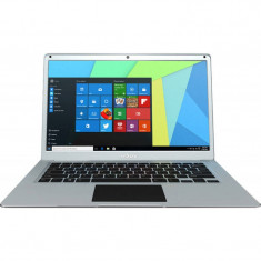 Laptop nJoy Ediam 14.1 inch FHD Intel Celeron N4000 4GB DDR4 32GB eMMC Windows 10 Home Silver foto
