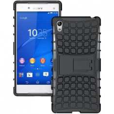 Husa Sony Xperia Z5 Premium Armor KickStand Black foto