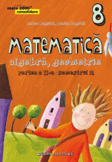 Mate 2000 consolidare. Comper. Matematica. Algebra, geometrie. Clasa a VIII-a. Partea a II-a, Semestrul 2 foto