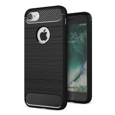 Husa Iphone 6 6S 6SE Iberry Carbon Black foto