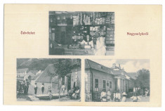 1079 - SEICA MARE, Sibiu, Store - old postcard - unused foto