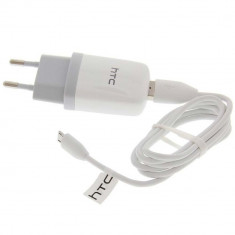 Incarcator HTC TC E250 Cablu MicroUSB DC M410 White Bulk foto