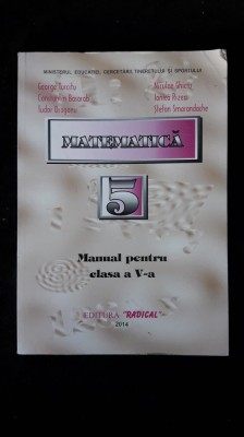 MATEMATICA CLASA A V A - TURCITU , RIZEA ,SMARANDACHE, GHICIU foto