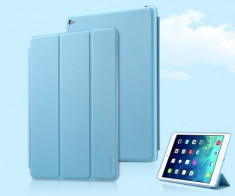 Husa Apple IPad Air 2 Usams Swing Series Blue foto