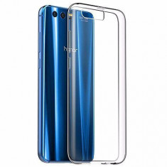 Set Husa Folie Sticla Huawei Honor 9 Remax Crystal Black foto