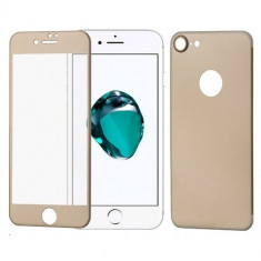 Folie Sticla Iphone 7 Plus Iphone 8 Plus Wozinsky 3D 360 Gold foto