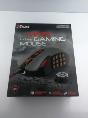 Mouse Trust MMO GTX166 Gaming 16400 DPI 18 Butoane LED foto