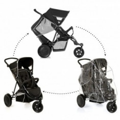 Carucior Bebelusi Dublu Freerider SH12 Black foto